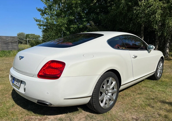 Bentley Continental GT cena 179900 przebieg: 69000, rok produkcji 2005 z Płońsk małe 326